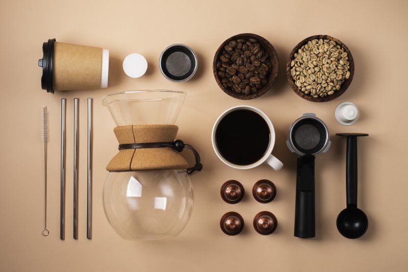 القهوة وأدواتها 